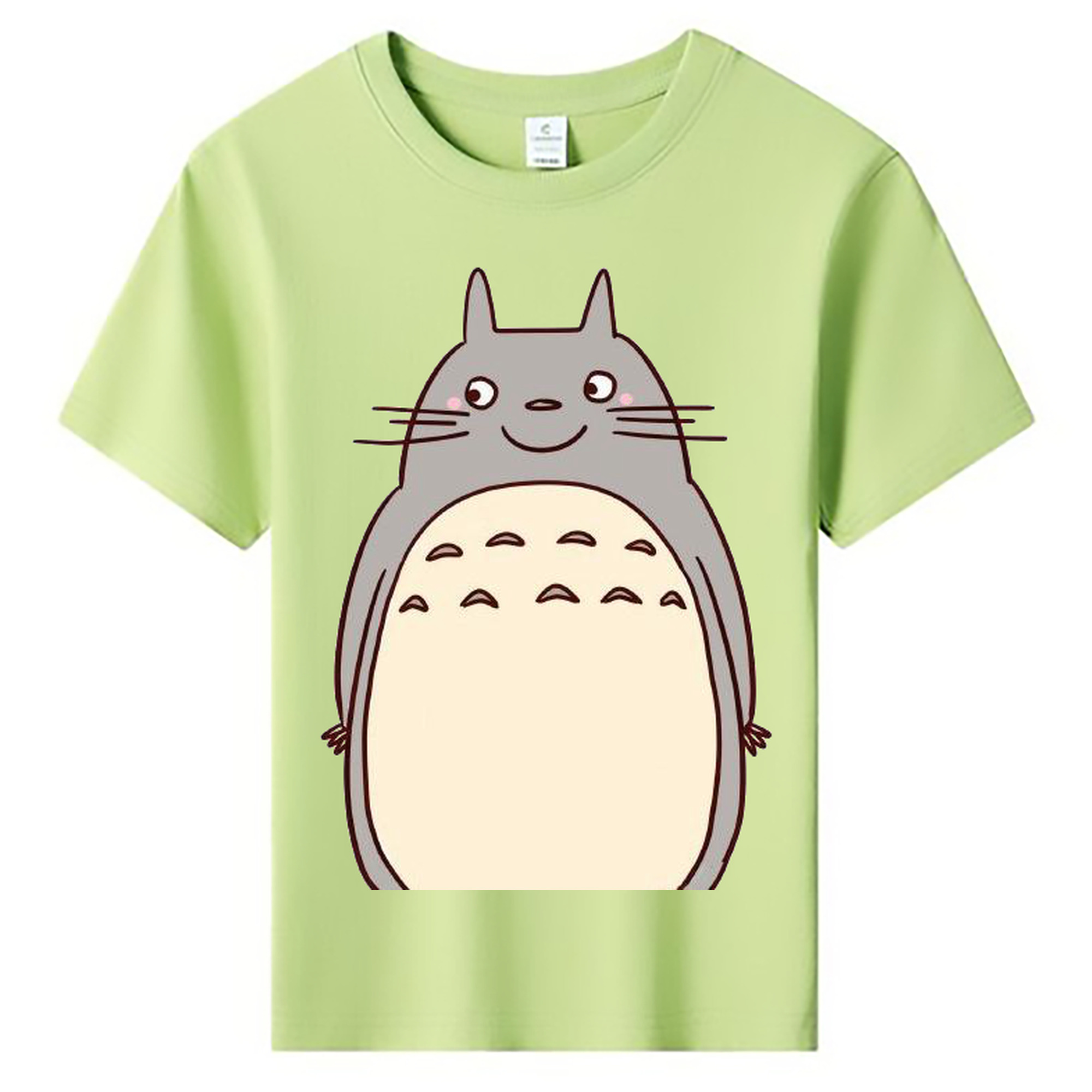 （画像用） となりのトトロ 草壁メイ 草壁サツキ My Neighbor Totoro Satsuki Kusakabe Mei Kusakabe 綿100％キッズTシャツ（フロントプリント）
